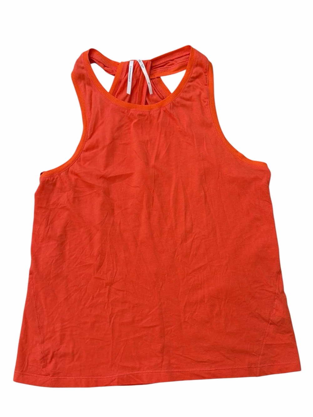 Anthropologe Orange Racerback Halter Top